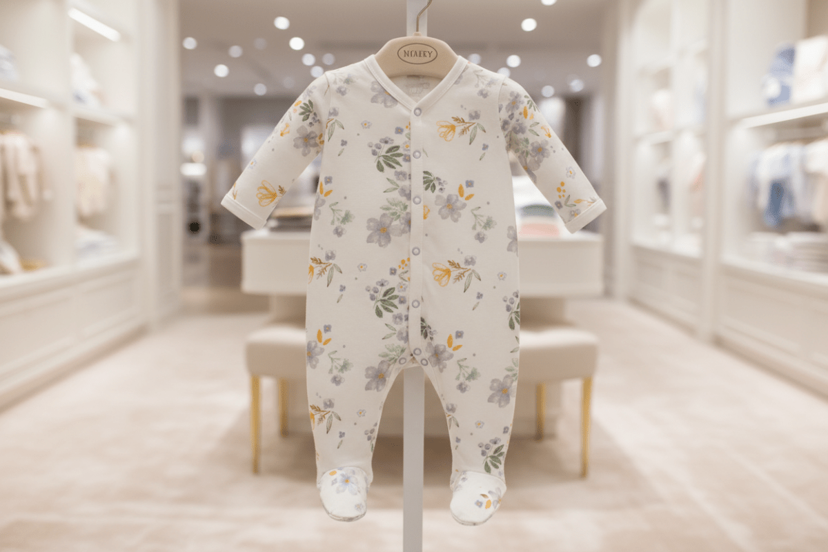 Organic Cotton Snap Front Pajamas - Blankee Baby