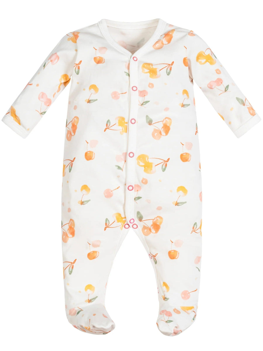 Organic Cotton Snap Front Pajamas - Blankee Baby