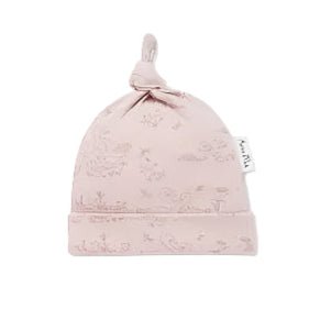 Organic Cotton Top Knot Beanie - Blankee Baby