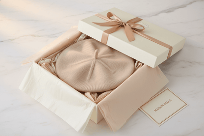 Paris Baby Beret - Khaki - Blankee Baby